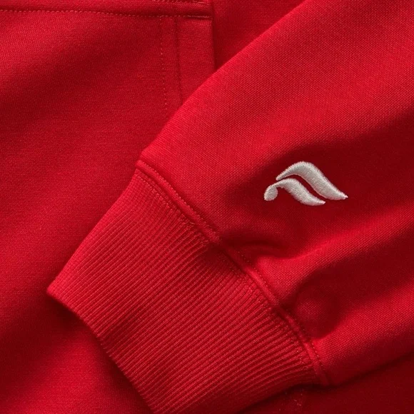 NEW Fabletics Cozy Fleece Sweat Set: Hoodie & Wide Leg Sweatpants - Picture 4 of 12